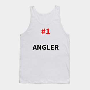 number one angler Tank Top